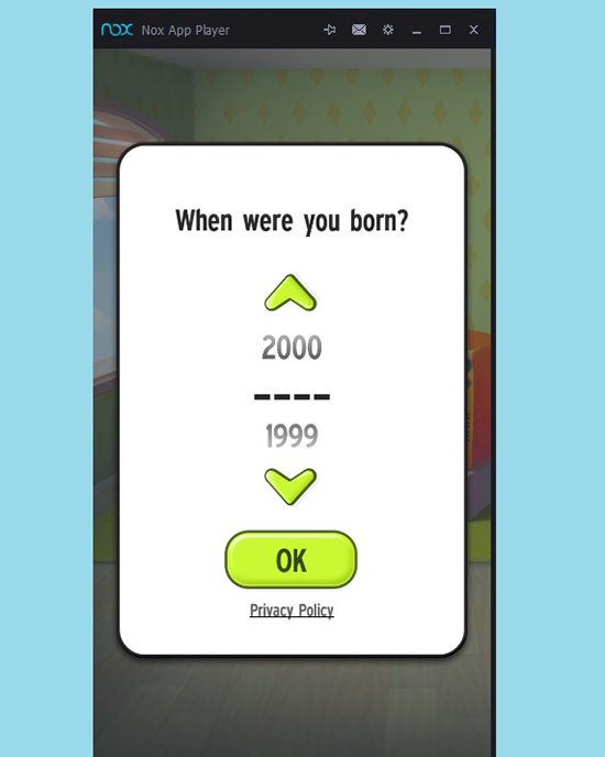 Đây là giao điện chơi game Android trên laptop của Nox